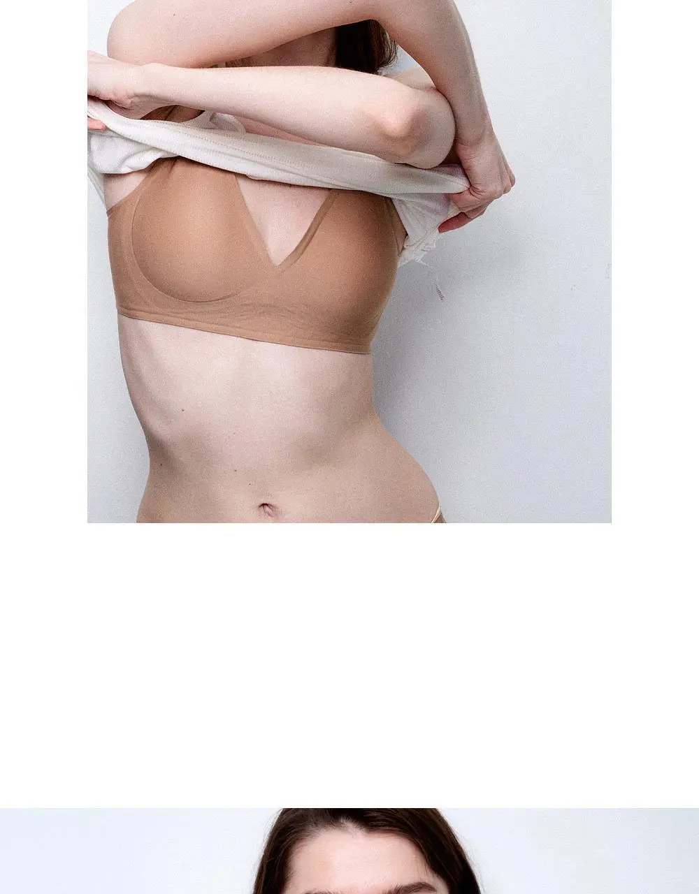 호라호 멜로우 노라인 노와이어 브라렛 (3COLORS) 상세페이지 4