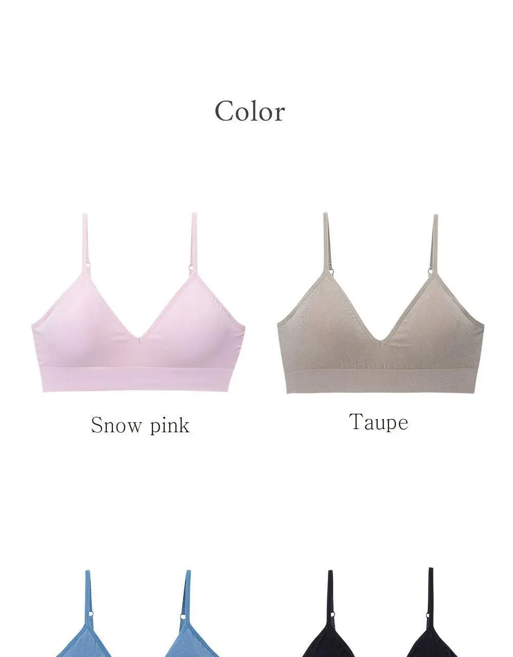 호라호 모달후크 노와이어 심리스 브라렛 (5COLORS) 상세페이지 26