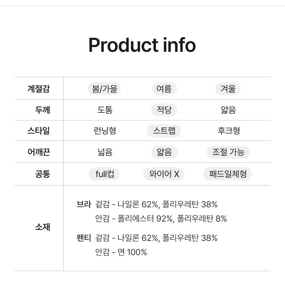 감탄브라 스트랩 자세브라 브라팬티 1set 상세페이지 53