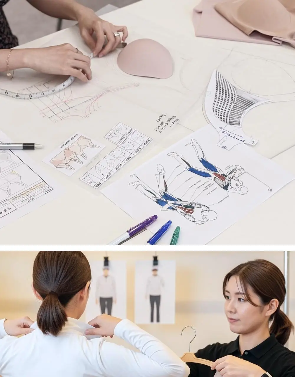 감탄브라 에어스윙 스트랩 브라팬티 1set 상세페이지 9