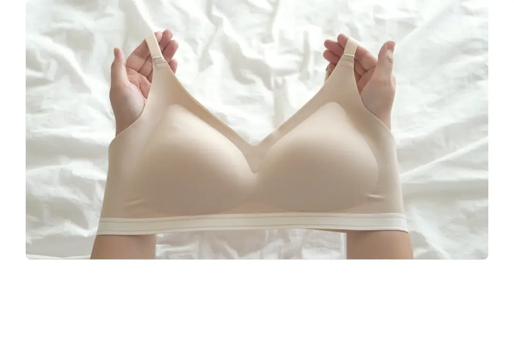 감탄브라 프리미엄 크림 배색 후크형 브라팬티 1Set 상세페이지 16