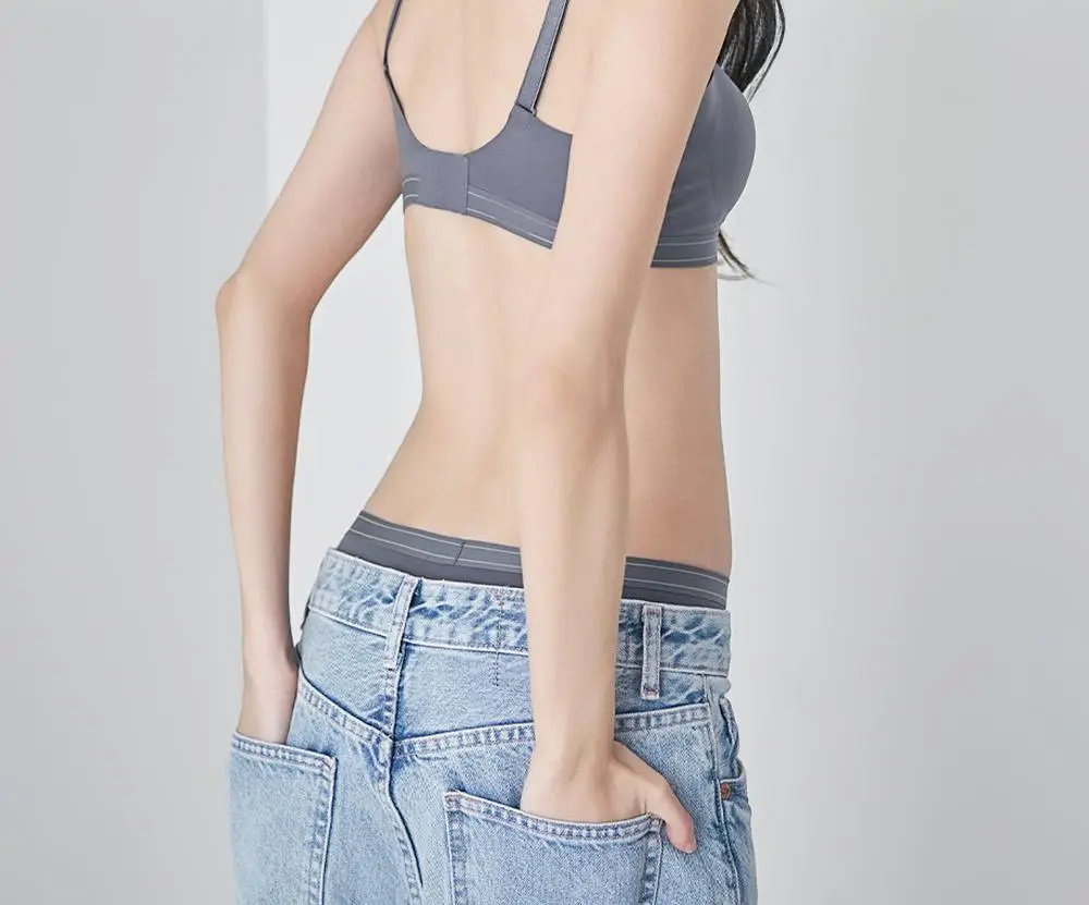 감탄브라 프리미엄 크림 배색 후크형 브라팬티 1Set 상세페이지 21