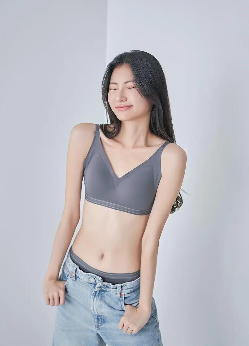 감탄브라 프리미엄 크림 배색 후크형 브라팬티 1Set 상세페이지 56