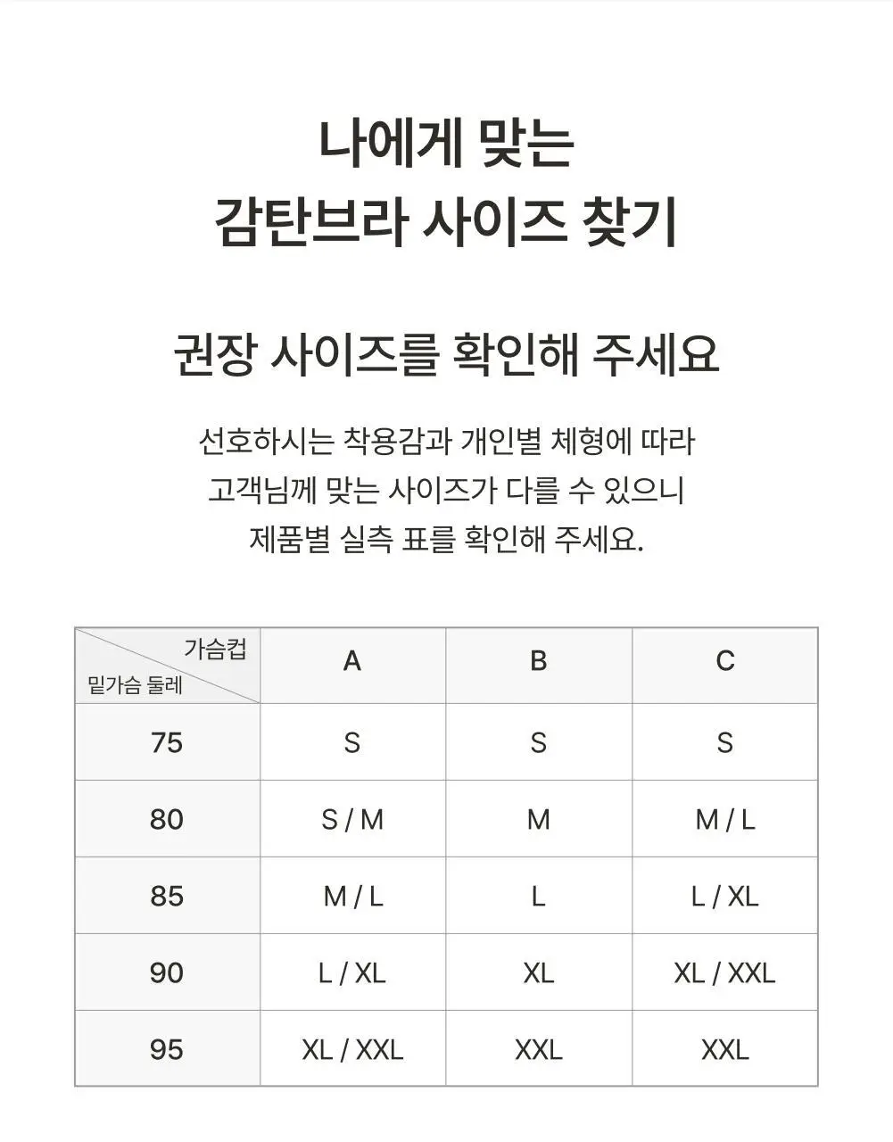 감탄브라 NEW 모달스킨 런닝형 브라팬티 1set 상세페이지 45