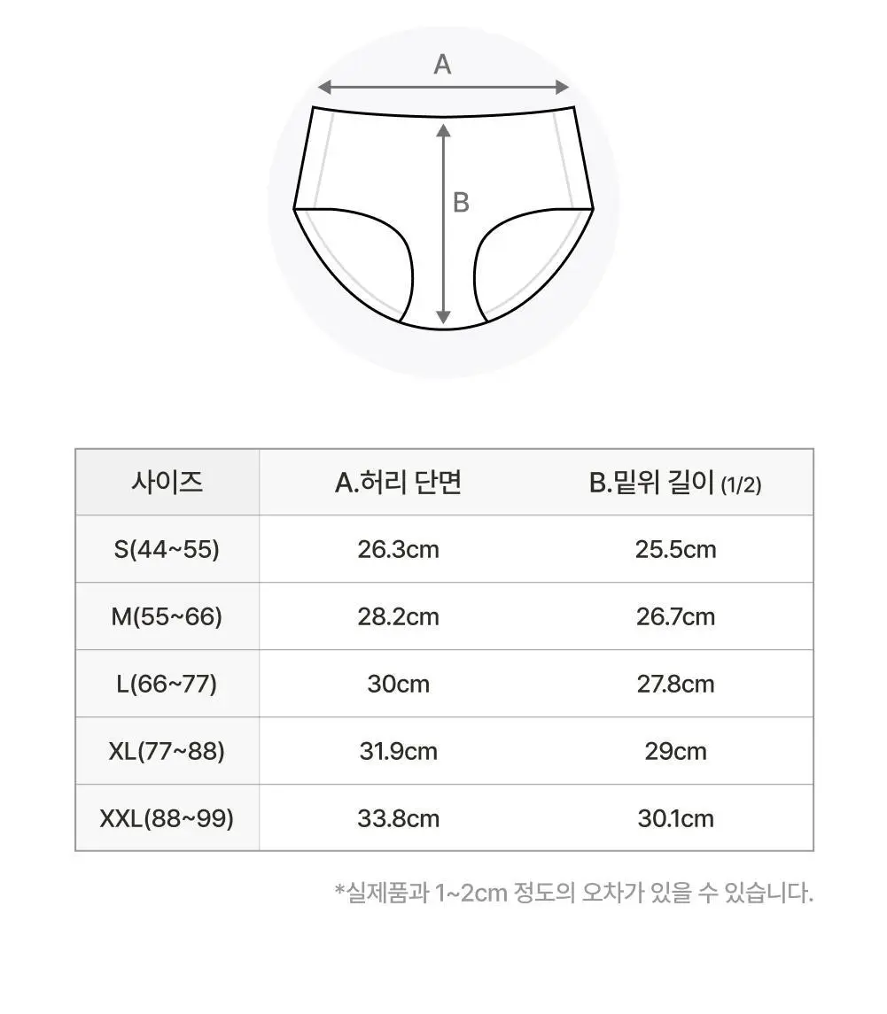감탄브라 NEW 모달스킨 런닝형 브라팬티 1set 상세페이지 47
