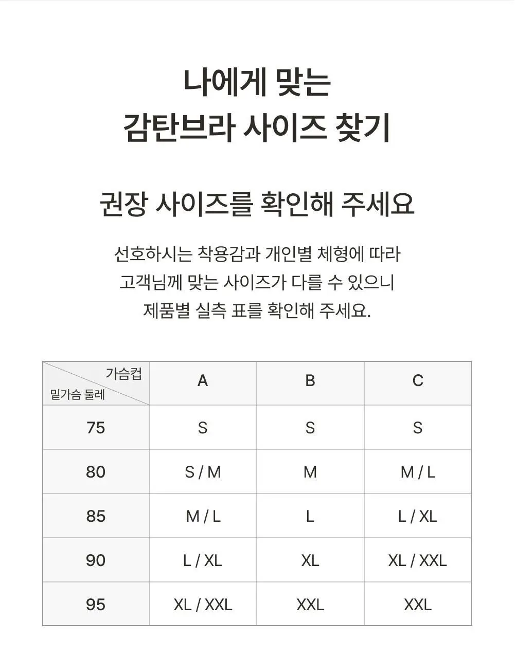 감탄브라 NEW 모달스킨 스트랩 브라팬티 1set 상세페이지 46
