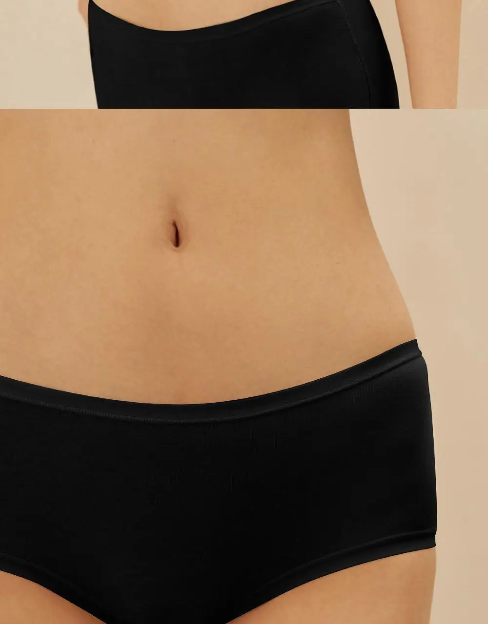 마른파이브 노와이어 날마다 모달브라 팬티 세트 블랙/그레이/스킨 (브라 1매+팬티 2매 구성) 상세페이지 19