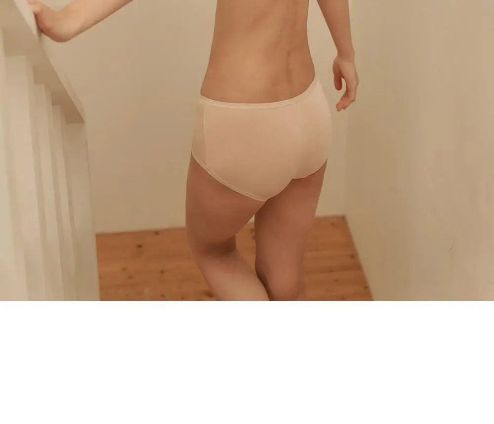 마른파이브 노와이어 날마다 모달브라 팬티 세트 블랙/그레이/스킨 (브라 1매+팬티 2매 구성) 상세페이지 30