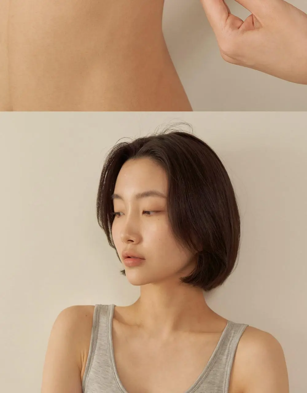 마른파이브 노와이어 날마다 모달브라 팬티 세트 블랙/그레이/스킨 (브라 1매+팬티 2매 구성) 상세페이지 32
