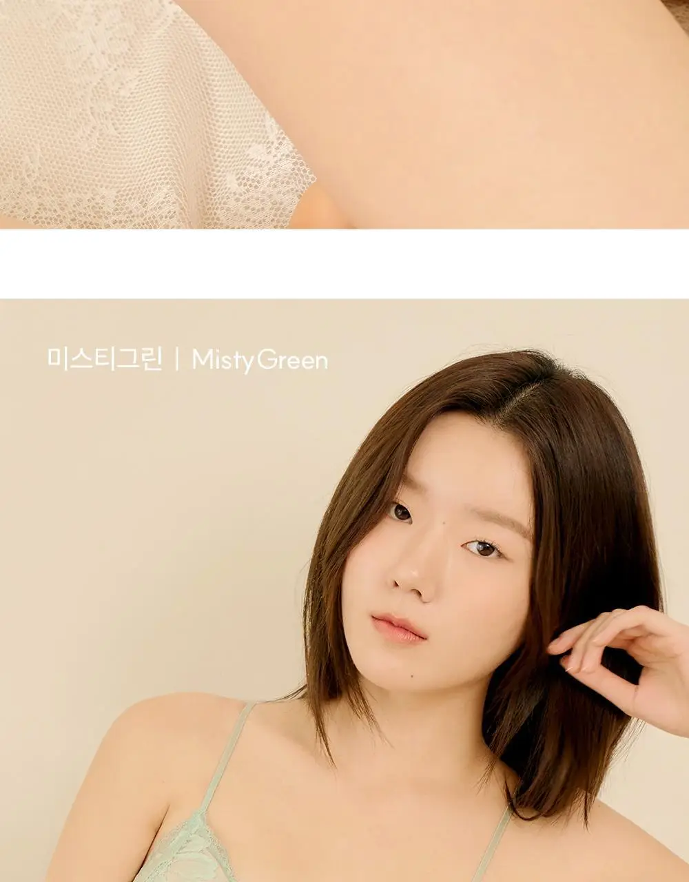 마른파이브 쉬어 브라렛 스칼렛 시스루 레이스 브라 팬티 세트 4colors (S~XL) 상세페이지 5