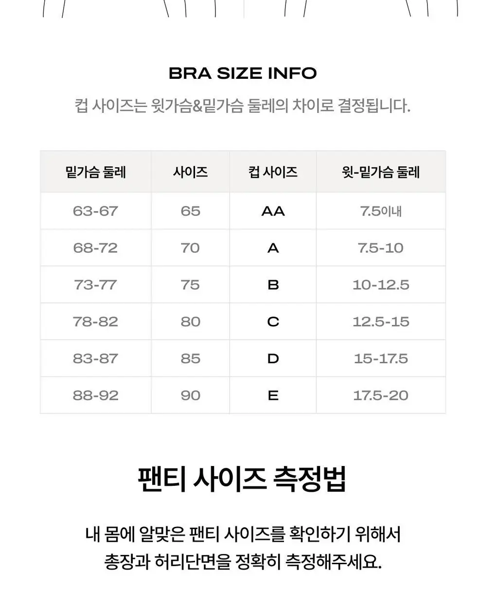베리시 쿨핏 브라 시그니처 PLUS&팬티 set 상세페이지 33