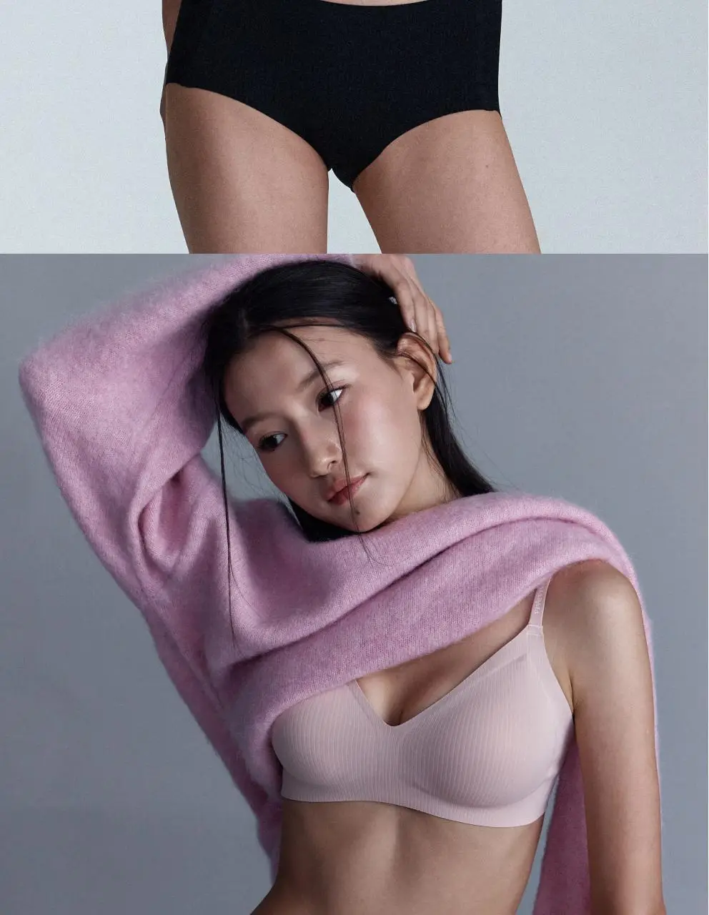 비브비브 프리라인 브라 볼륨/팬티 세트 (3 Colors) 상세페이지 24