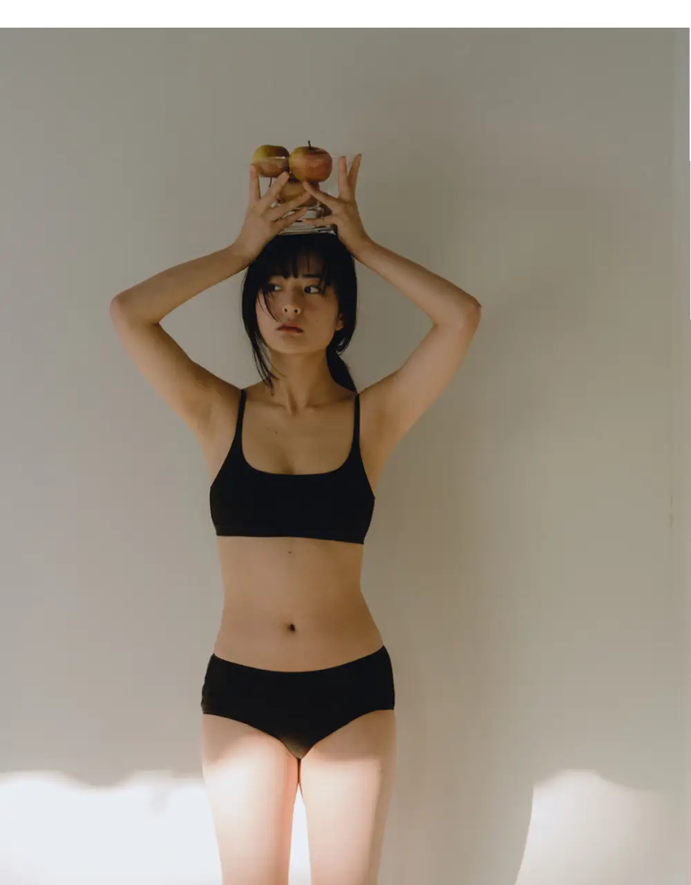 수푸이 스퀘어 리브드 모달 브라&팬티 세트 블랙 상세페이지 8