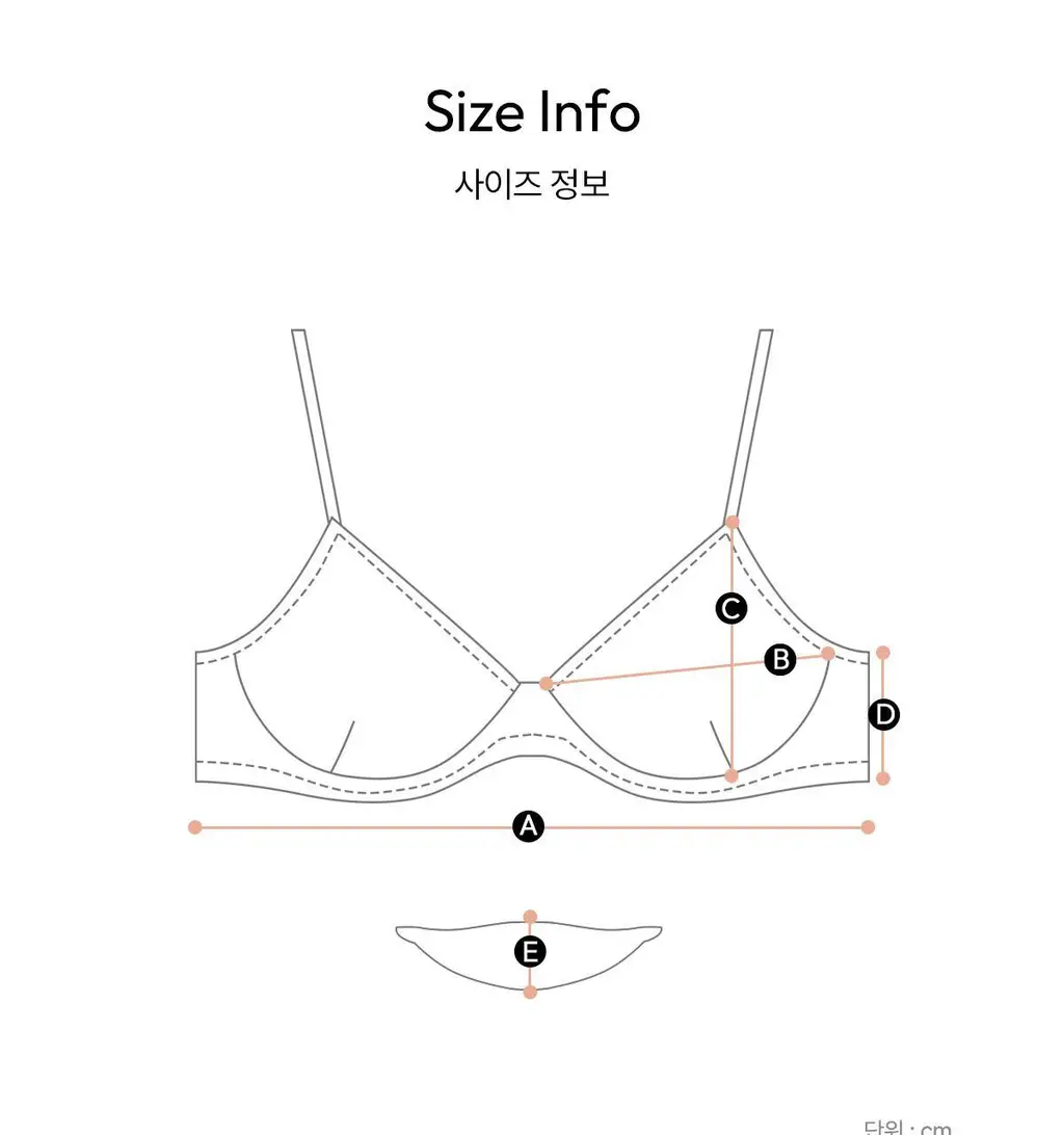 오끌레르 레아 브라렛 팬티 SET 5종 택1 (S/M/L) 상세페이지 40