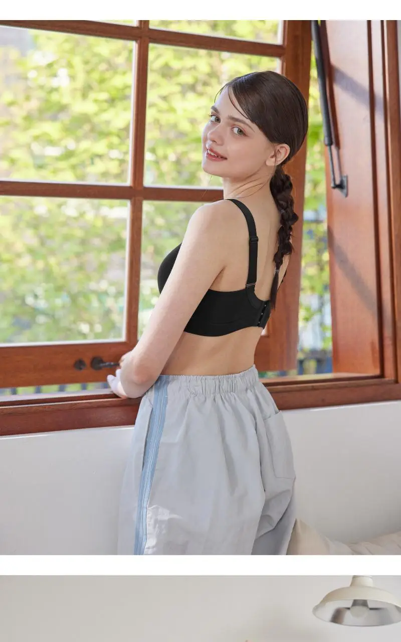 이펙트 스포츠브라 팬티 세트 - 블랙 상세페이지 11