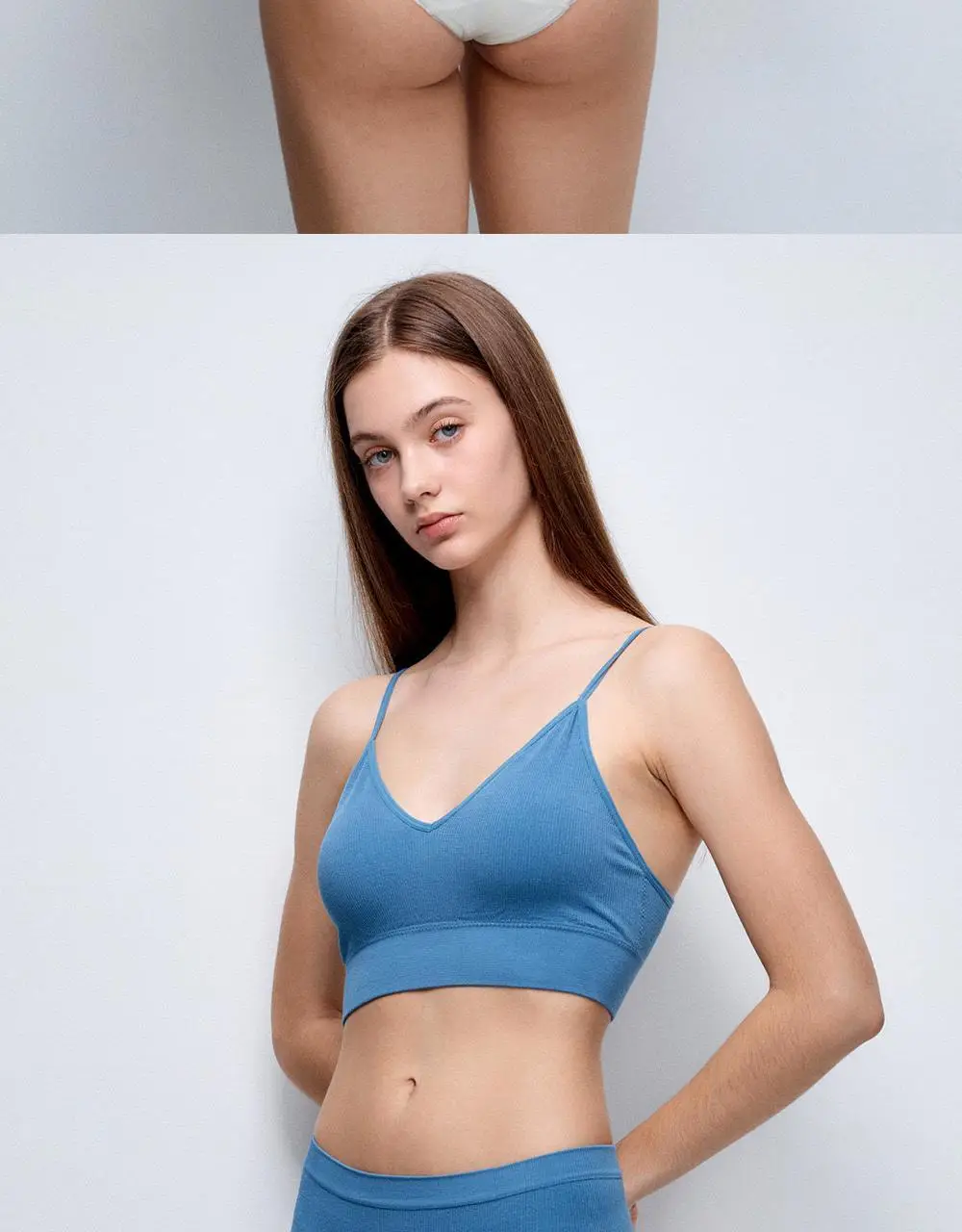 호라호 뱀부 노와이어 심리스 브라팬티 세트 (6COLORS) 상세페이지 16