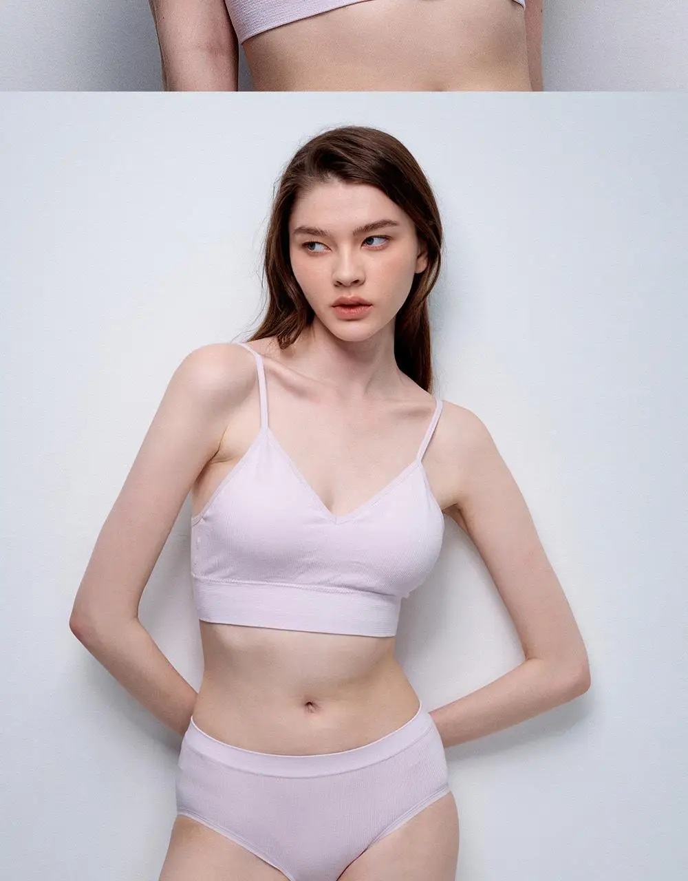 호라호 뱀부 노와이어 심리스 브라팬티 세트 (6COLORS) 상세페이지 22