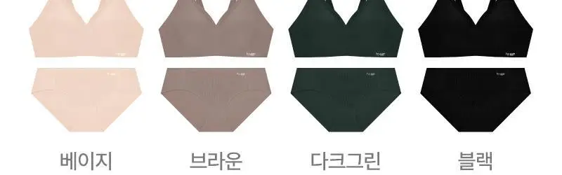 휘게언더웨어 리프트 프리컷 브라 팬티 세트 - 4Colors 상세페이지 3