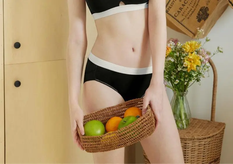 휘게언더웨어 코튼컷 브라렛 팬티 세트 - 4Colors 상세페이지 14