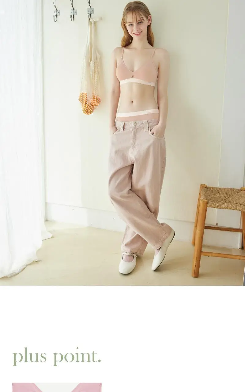 휘게언더웨어 코튼컷 브라렛 팬티 세트 - 4Colors 상세페이지 21