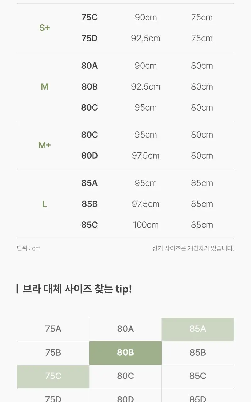 휘게언더웨어 퍼포먼스 코튼 노와이어브라 팬티 세트 - 4Colors 상세페이지 32