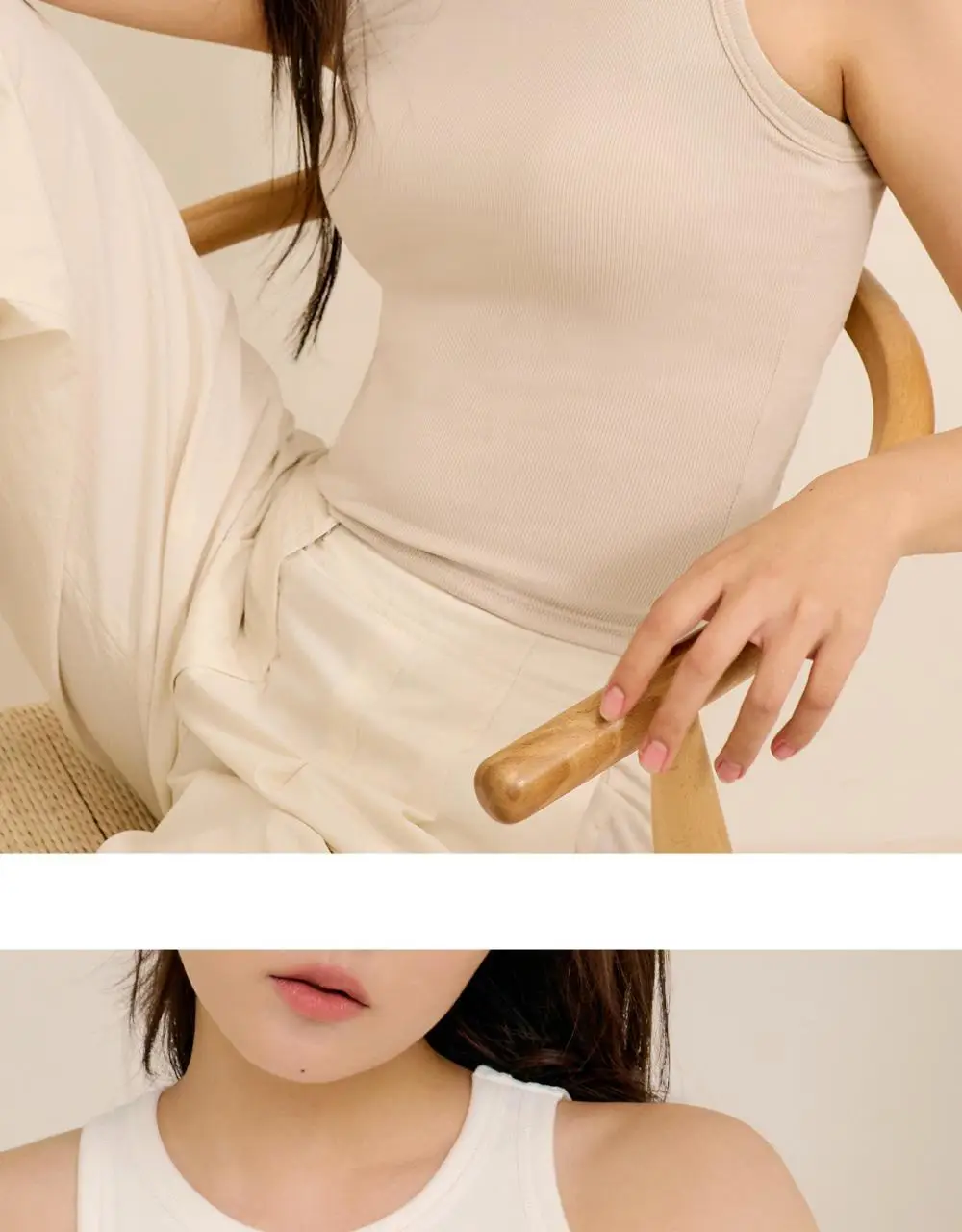 마른파이브 날마다 브라탑 모달 골지 유넥 5colors (F/L, XL) 상세페이지 30