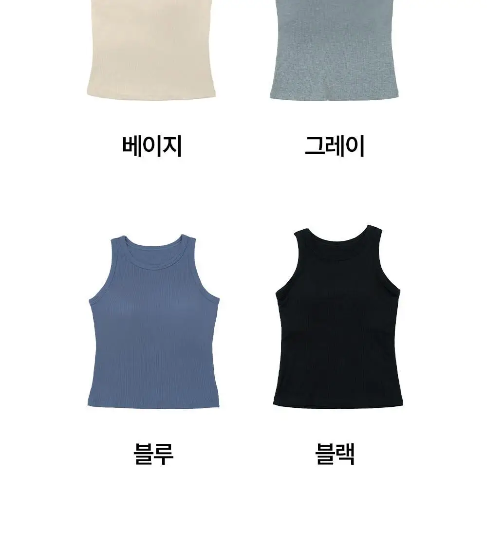 마른파이브 날마다 브라탑 모달 골지 유넥 5colors (F/L, XL) 상세페이지 35