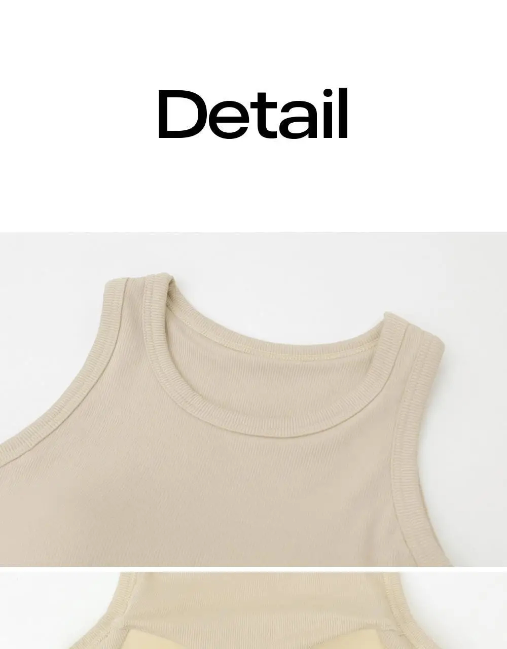 마른파이브 날마다 브라탑 모달 골지 유넥 5colors (F/L, XL) 상세페이지 36