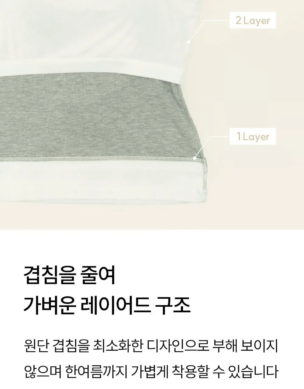 마른파이브 날마다 브라탑 헨리넥 레이어드 캡나시 4colors (F/L, XL) 상세페이지 17