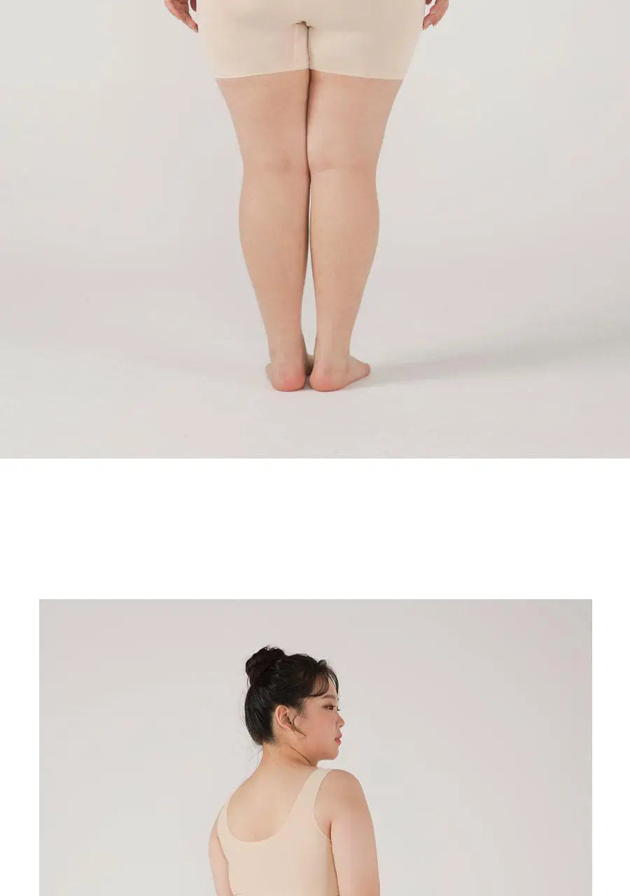 마른파이브 심리스 노라인 Y존 속치마 바지 M-XXL (블랙/스킨) 상세페이지 29