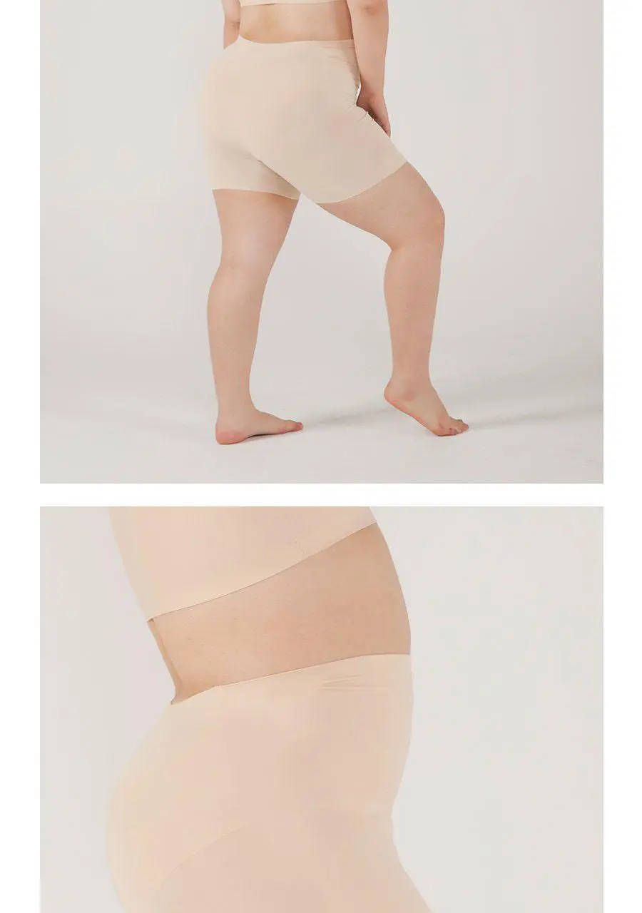 마른파이브 심리스 노라인 Y존 속치마 바지 M-XXL (블랙/스킨) 상세페이지 30