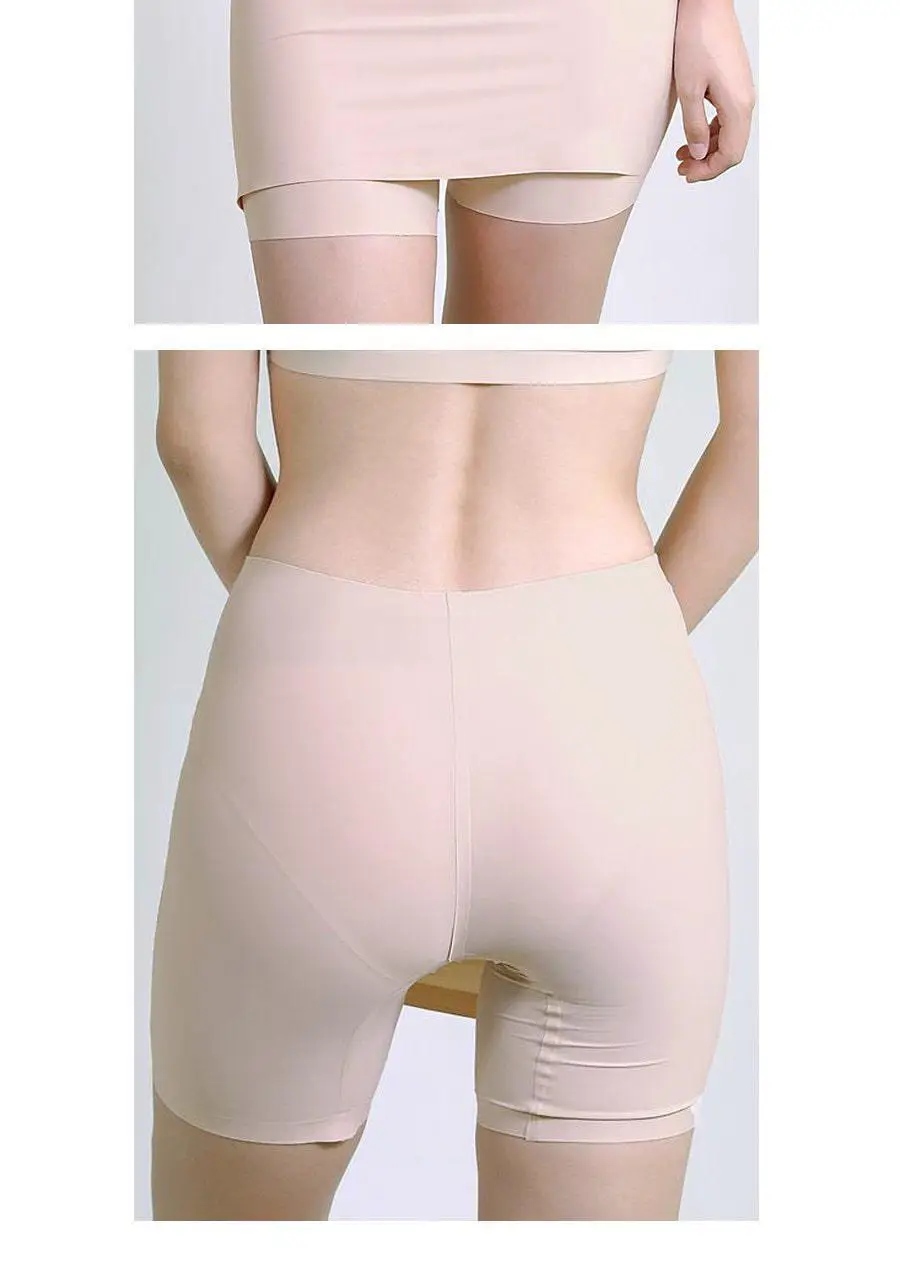 마른파이브 심리스 노라인 Y존 속치마 바지 M-XXL (블랙/스킨) 상세페이지 36
