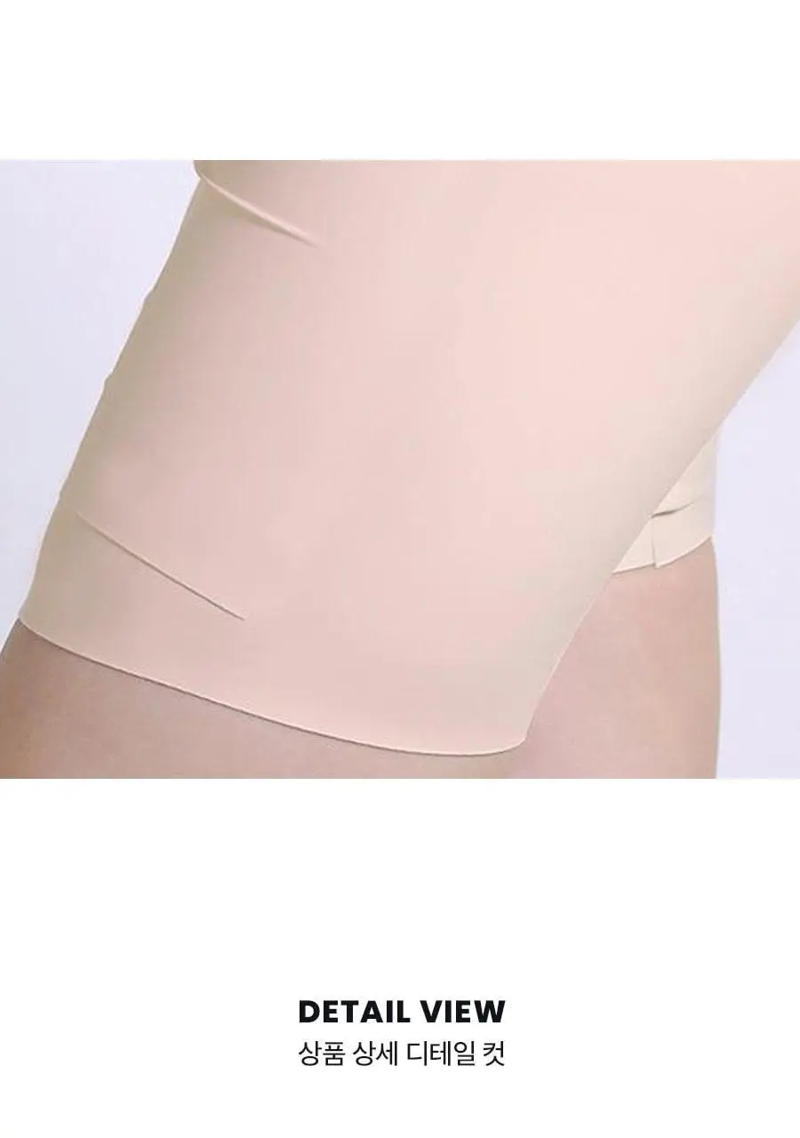 마른파이브 심리스 노라인 Y존 속치마 바지 M-XXL (블랙/스킨) 상세페이지 37