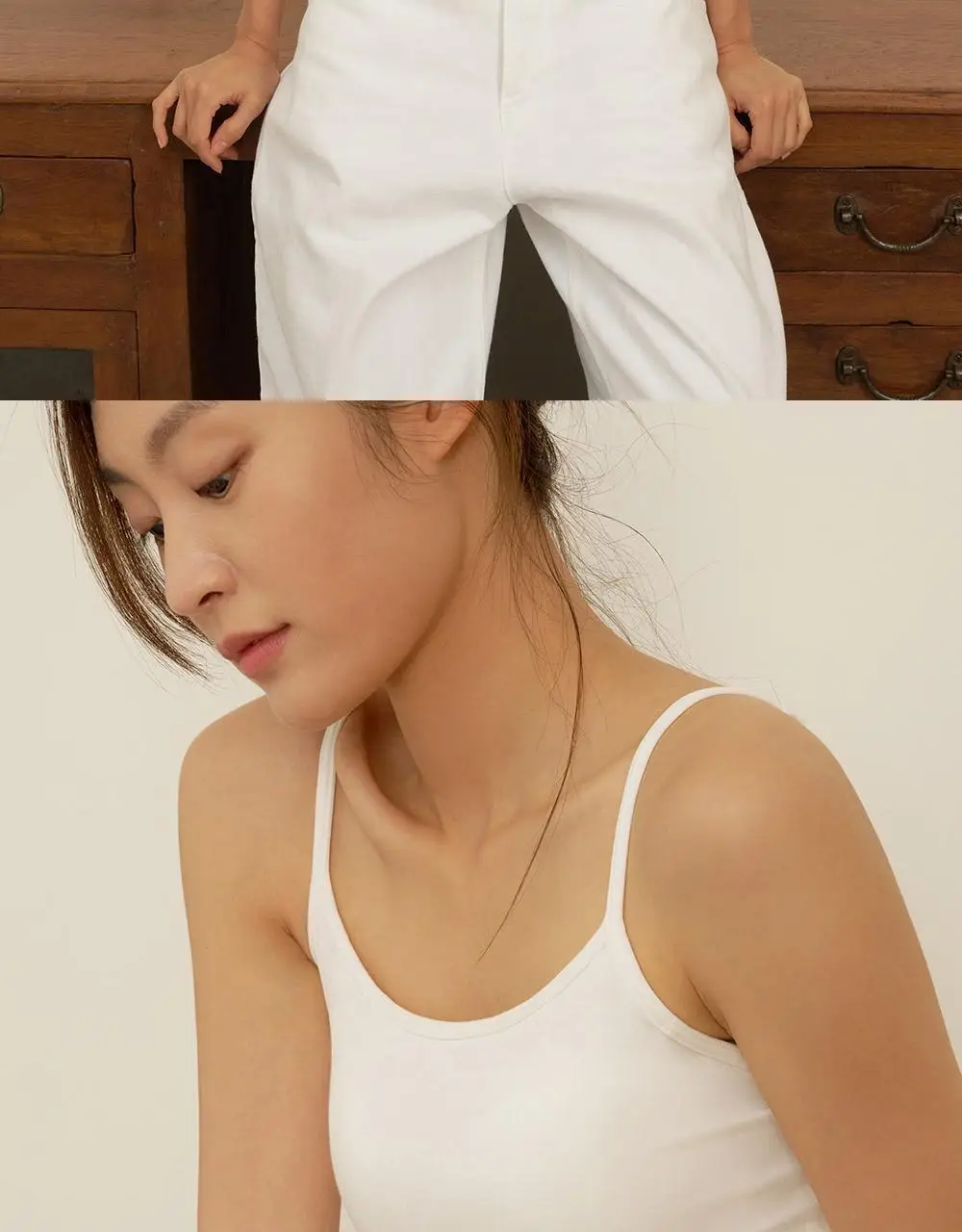 마른파이브 캡내장 모달 브라캡 나시탑 F/L~XXL (블랙/그레이/스킨/아이보리) 상세페이지 16