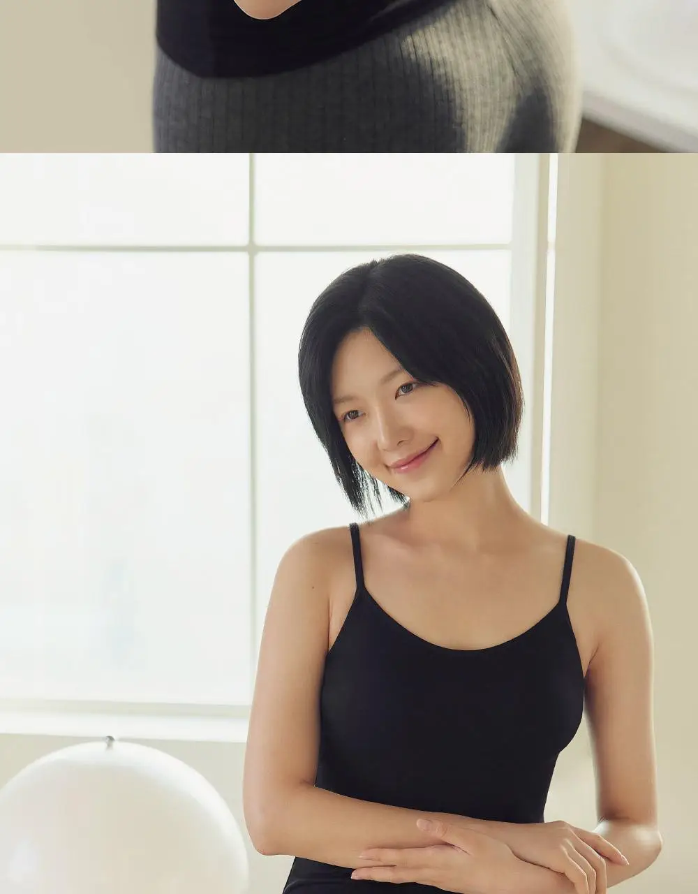 마른파이브 캡내장 모달 브라캡 나시탑 F/L~XXL (블랙/그레이/스킨/아이보리) 상세페이지 26