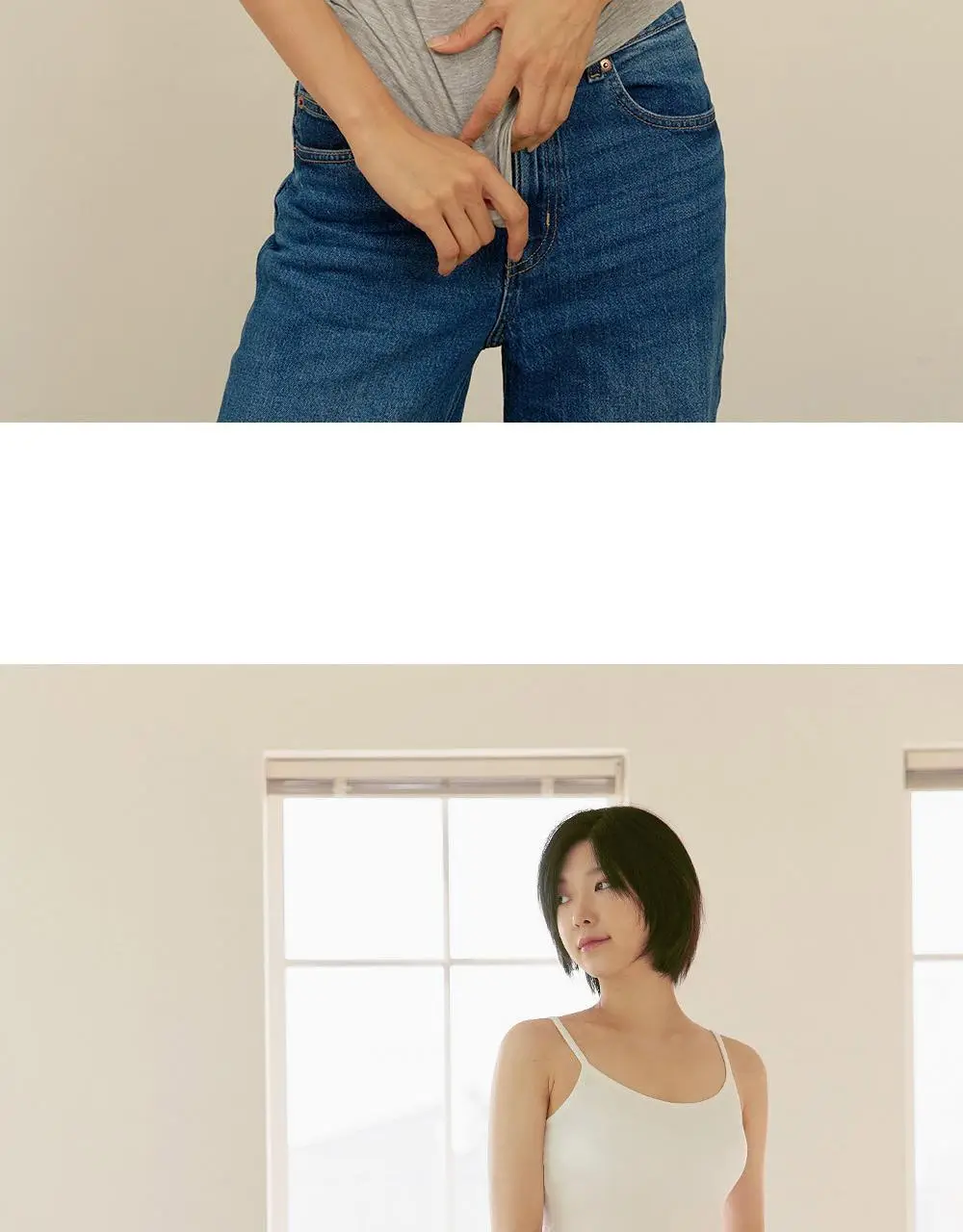 마른파이브 캡내장 모달 브라캡 나시탑 F/L~XXL (블랙/그레이/스킨/아이보리) 상세페이지 50