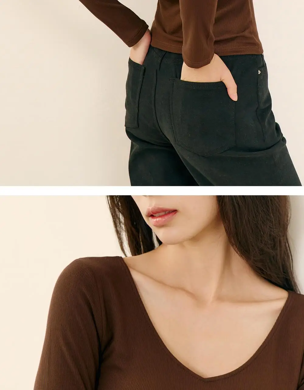 마른파이브 히트터치 브이넥 레이어드 긴팔 브라티 3colors 상세페이지 18