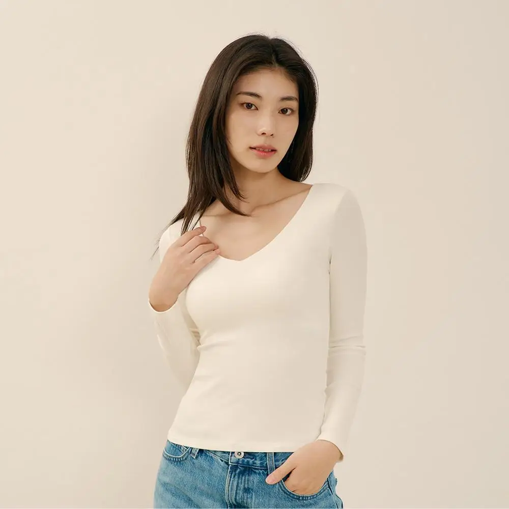 마른파이브 히트터치 브이넥 레이어드 긴팔 브라티 3colors 상세페이지 42