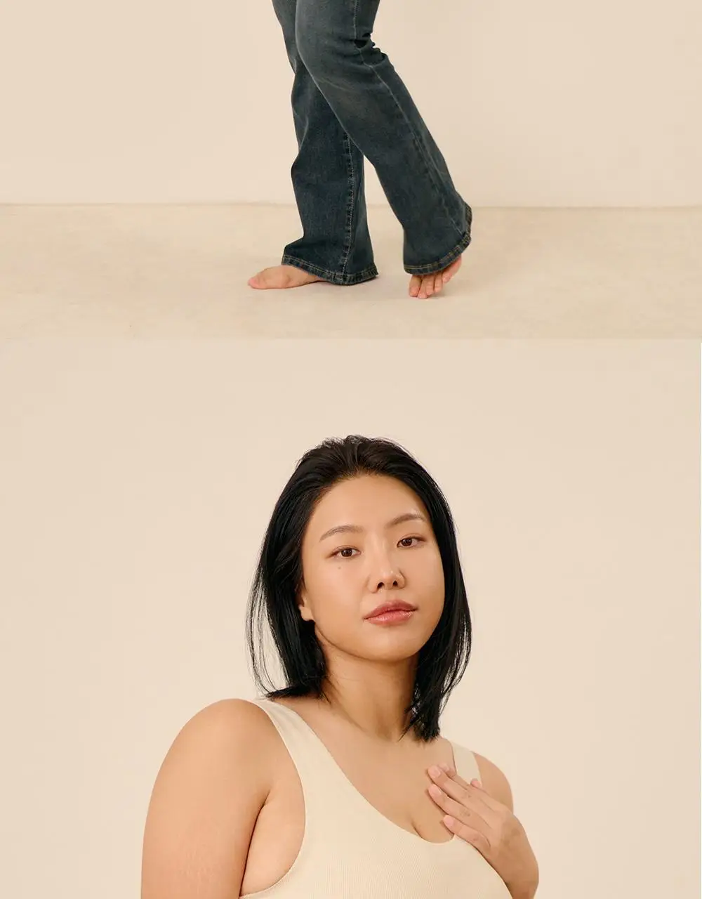 마른파이브 히트터치 에어웜 브라탑 나시 2colors (F/L, XL) 상세페이지 74