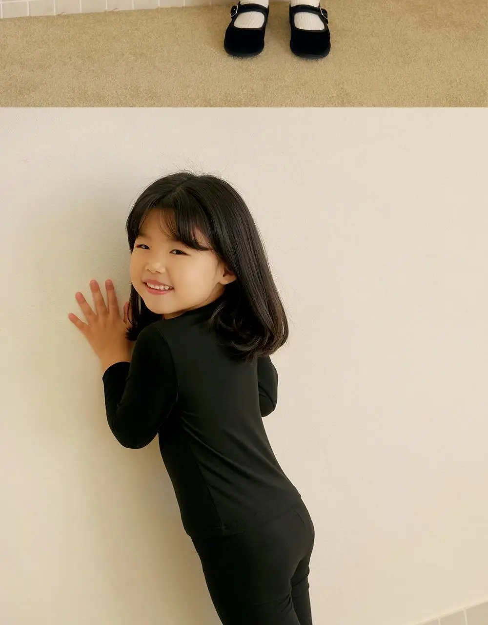 마른파이브 히트터치 키즈 온열내의 상하의 세트 6종 택1 (블랙/화이트/그레이/핑크/밀크그린/마멀레이드오렌지) 상세페이지 43
