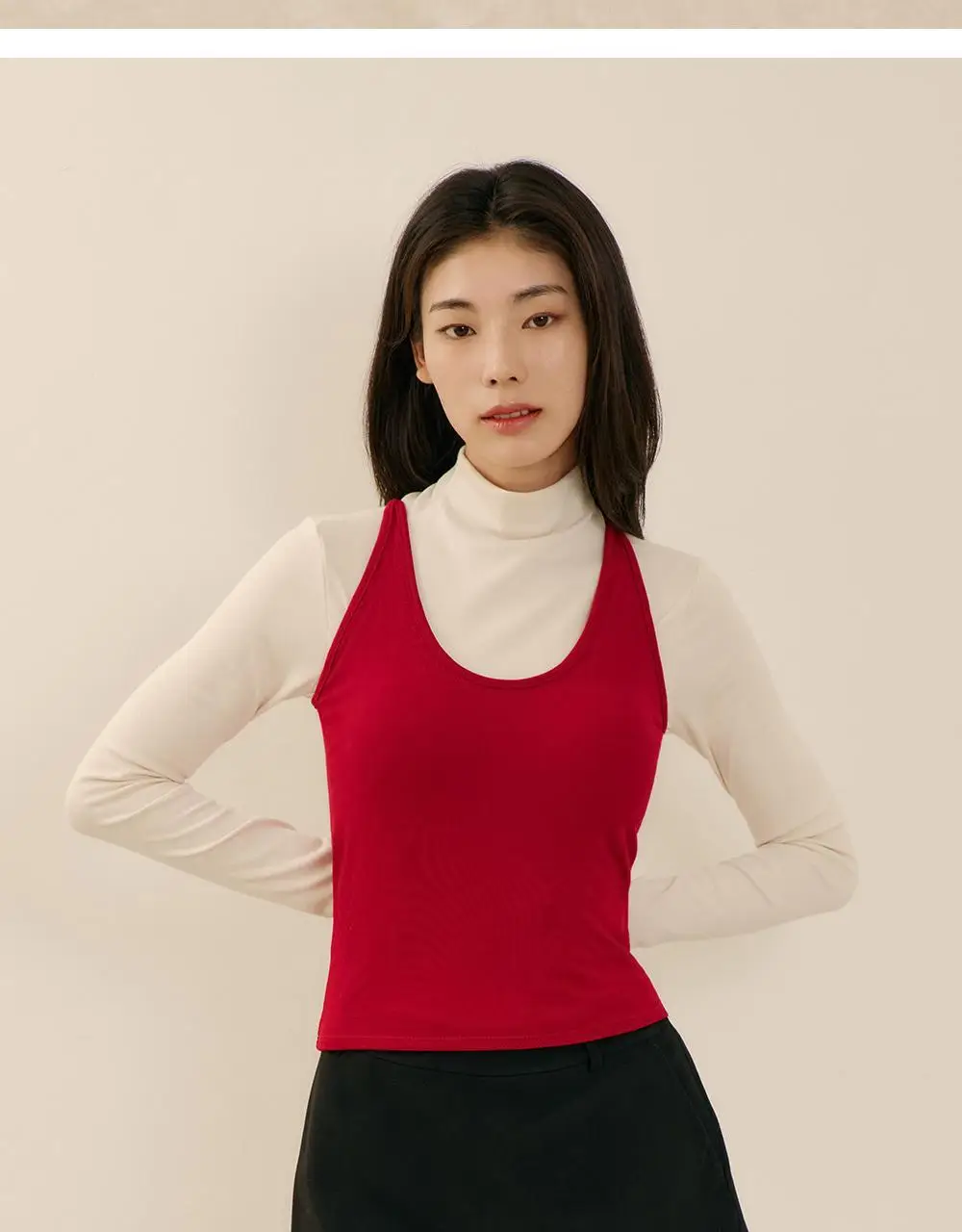 마른파이브 히트터치 홀터넥 기모 브라탑 4colors 상세페이지 45