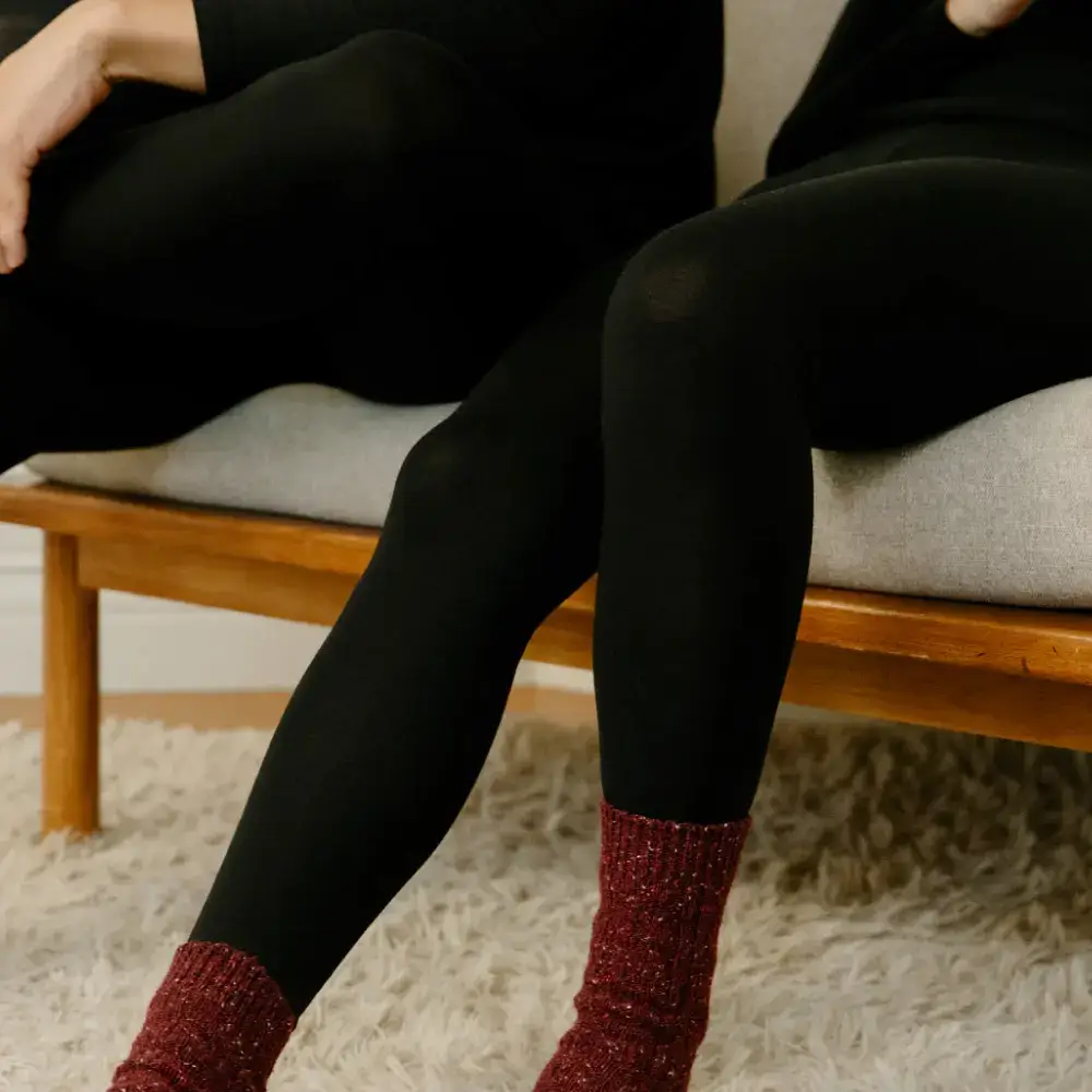 미언더 히트업 이너웨어 우먼 팬츠 블랙 4size