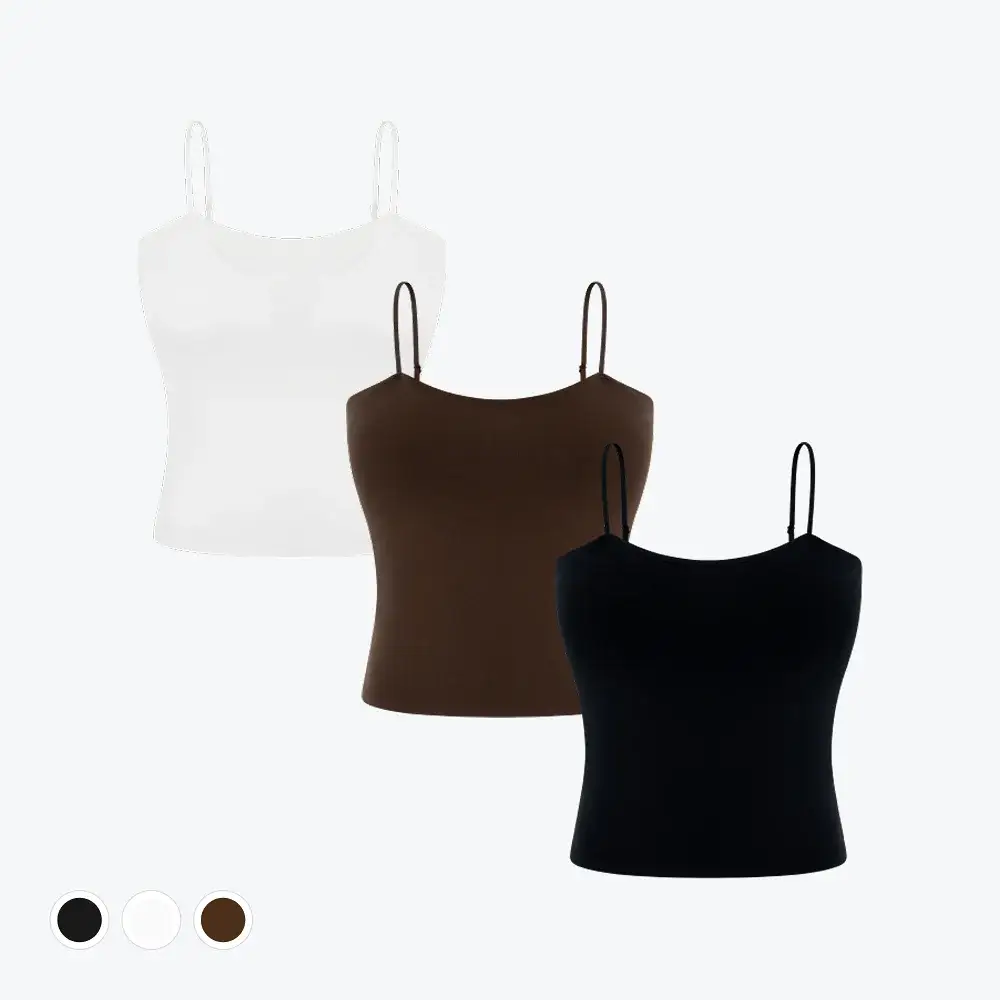 비브비브 프리라인 모달 브라탑 3PACK