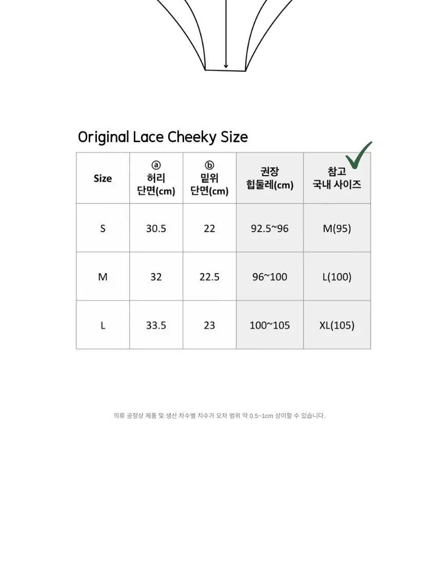고블린웨어 오리지널 레이스 치키 팬티 (5colors) (S~L) 상세페이지 29