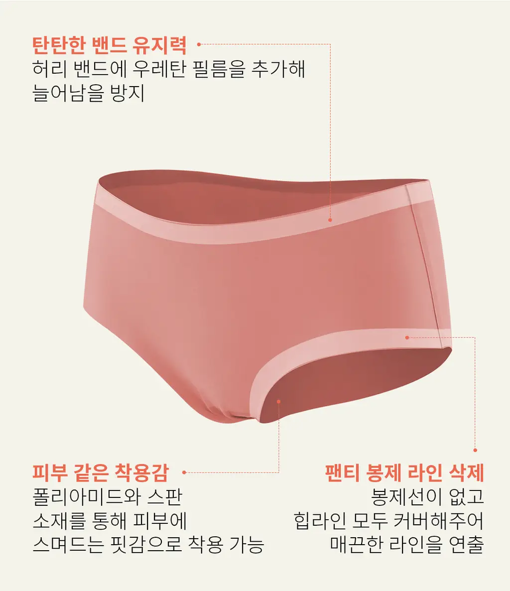 더잠 디엘 심리스 삼각팬티 모음전 상세페이지 8