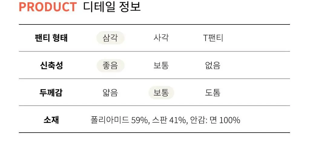 더잠 디엘 심리스 삼각팬티 인디핑크 상세페이지 22