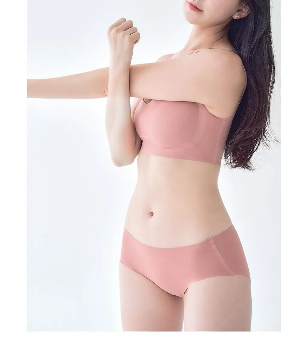 더잠 프리탑 심리스 삼각 팬티 핑크 상세페이지 20