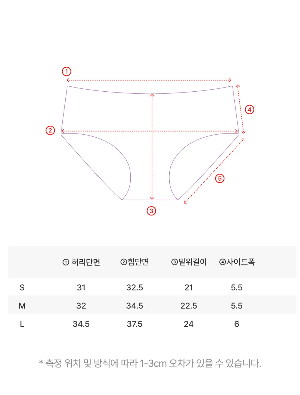 도로시와 미니멀 가먼츠 솔리드 코튼 브라/팬티 모음 상세페이지 15