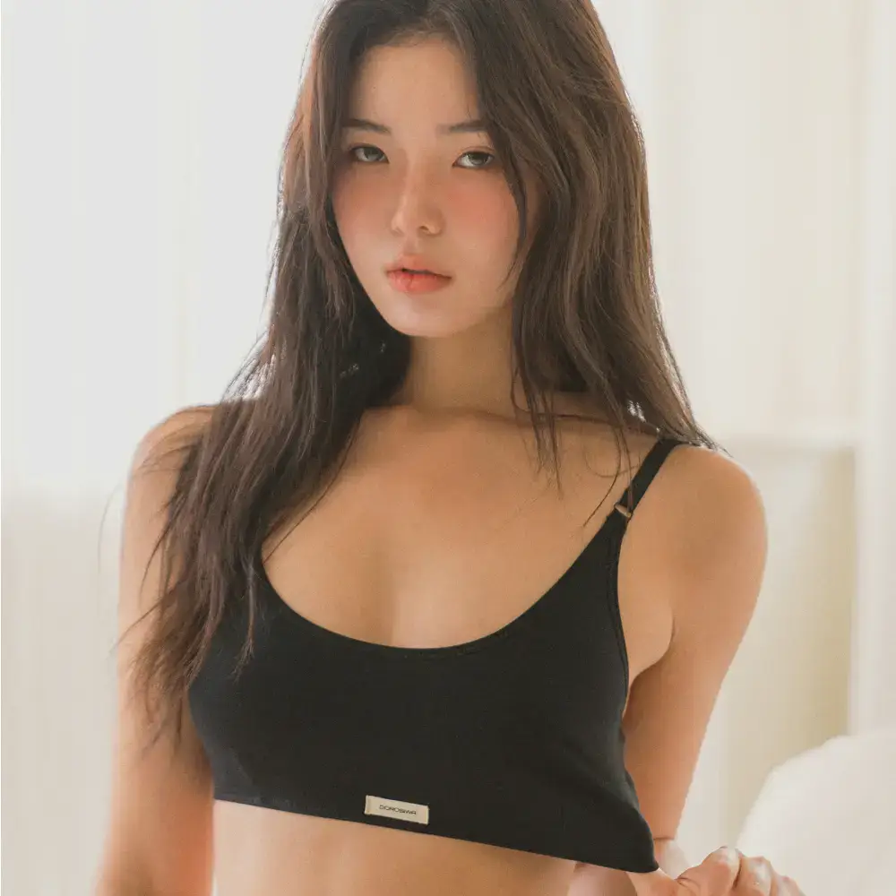 도로시와 미니멀 가먼츠 솔리드 코튼 브라/팬티 모음