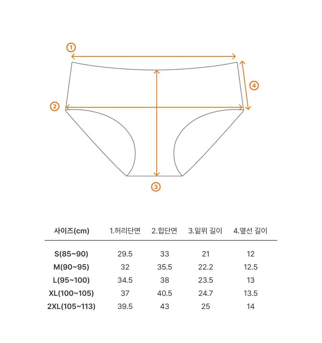 도로시와 풀샷 심리스 컴포트 삼각팬티 상세페이지 46